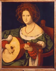 Italië, Rome, De luitspeler