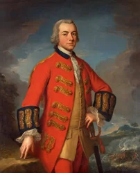 Generaal Sir Henry Clinton, ca.1760-c.70 (olieverf op doek)