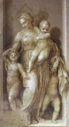 Liefdadigheid - Fresco