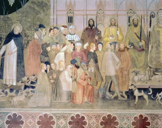De Kerk Militante en Triomfantelijke (detail)