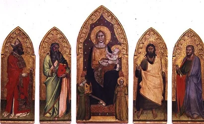 Madonna en Kind met Heiligen
