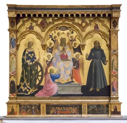 Madonna van de Cintola met Sint Catharina en Franciscus