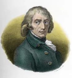 Portret van Giuseppe Parini, gravure naar tekening van Andrea Appiani