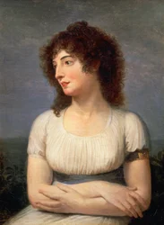 Portret van Laure Guesnon de Bonneuil, Gravin Regnaud Saint-Jean d