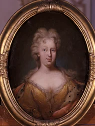 Portret van Friederike Elisabeth von Sachsen-Marksuhl