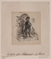 Een Griek (naar lithografie)