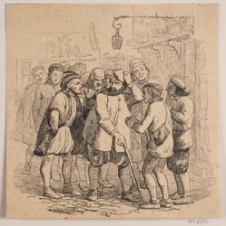 Uglspil, de blinde, de waard en de priester
