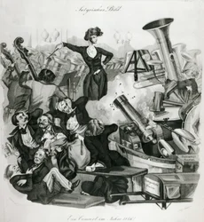 Een concert van Hector Berlioz (1803-69) in 1846