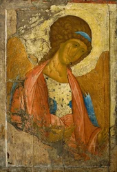 Aartsengel Michaël. Uit de Deësisrij (Zvenigorod)