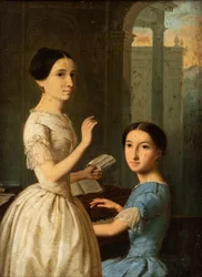 Maria en Ekaterina Novosiltseva