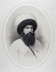 Portret van de Imam Shamil