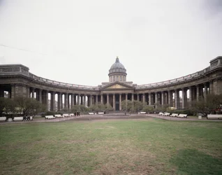 De Kazankathedraal in Sint-Petersburg, 1800-1811