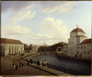 Het Michailpaleis in Sint-Petersburg