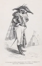 Hij had alleen zijn mooie kleuren... uit Scènes uit het privé- en openbare leven van..., ca. 1837-47