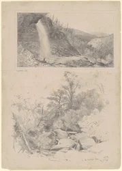 Kaatskill Waterval; en In de Kaatskill Kloof