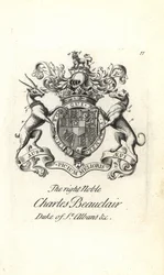 Wapen en wapenrusting van de zeer edele Charles Beauclerk