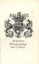 Wapen en wapenrusting van de zeer edele Henry de Grey