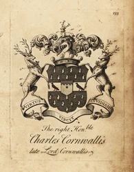 Wapen van de Zeer Eerwaarde Charles Cornwallis, Heer Cornwallis, 4e Baron Cornwallis