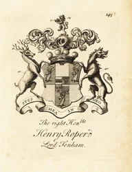 Wapen van de Hooggeachte Henry Roper, Lord Tenham