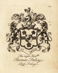 Wapen van de Zeer Eerwaarde Thomas Foley, Heer Foley