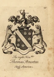 Wapen van de Zeer Eerwaarde Thomas Stourton
