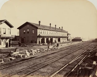Plaat 15. Laramie Hotel, Laramie City,1869 (foto)
