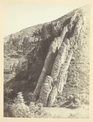 Gekartelde rotsen of Duivelsglijbaan, (bijna uitzicht)-Weber Canon, Utah