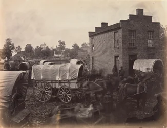Straatscène, Culpeper, Virginia