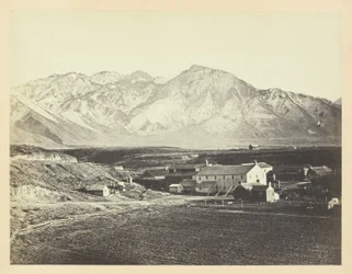 Wasatch Range van de Rocky Mountains, van Brigham Young