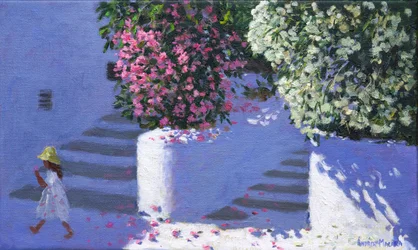 Bougainvillea, Anandas, Milos, Griekse Eilanden, 2017