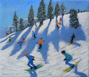 Skiërs, Lofer, 2010