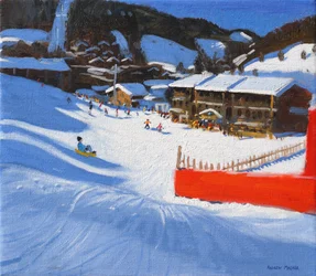 Skiën; La Clusaz, Frankrijk