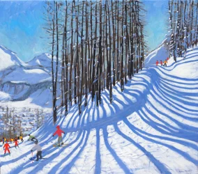 Skiën, La Daille, Tignes, Frankrijk, 2015