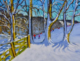 Sleeën, Dam Lane, Derbyshire