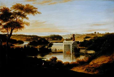 Uitzicht nabij Bridgeport, Connecticut