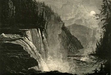 Hoge Watervallen, 1872