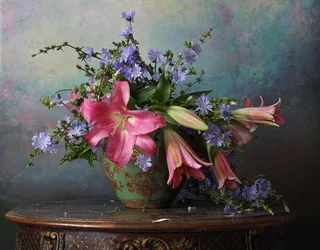 Stilleven met bloemen