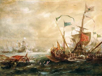 Spaanse confrontatie met Barbarijse piraten, eerste helft van de 17e eeuw