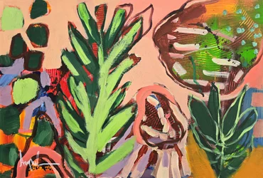 Levendige botanische vormen