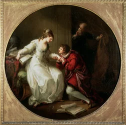 Abelard vraagt de hand van Heloise