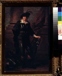 Portret van John Baker-Holroyd, graaf van Sheffield