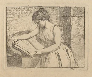 Lezende vrouw