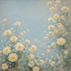 Bloemen 09, ca 2020 (olieverf op doek)