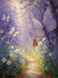 Bloemen 107, ca. 2024 (olieverf op doek)