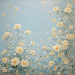 Bloemen 10, ca 2020 (olieverf op doek)