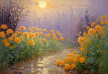 Bloemen 112, ca. 2025 (olieverf op doek)