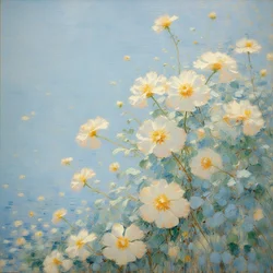 Bloemen 14, ca 2020 (olieverf op doek)