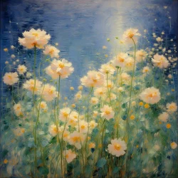 Bloemen 39, ca. 2021 (olieverf op doek)