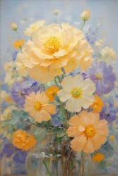 Bloemen 45, ca. 2022 (olieverf op doek)