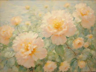Bloemen 55, ca 2022 (olieverf op doek)